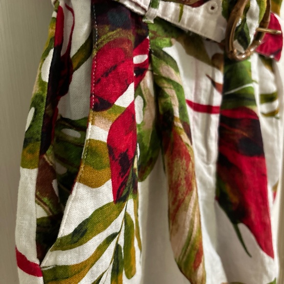 Maison d’Amelie floral linen romper XS - Picture 3 of 6